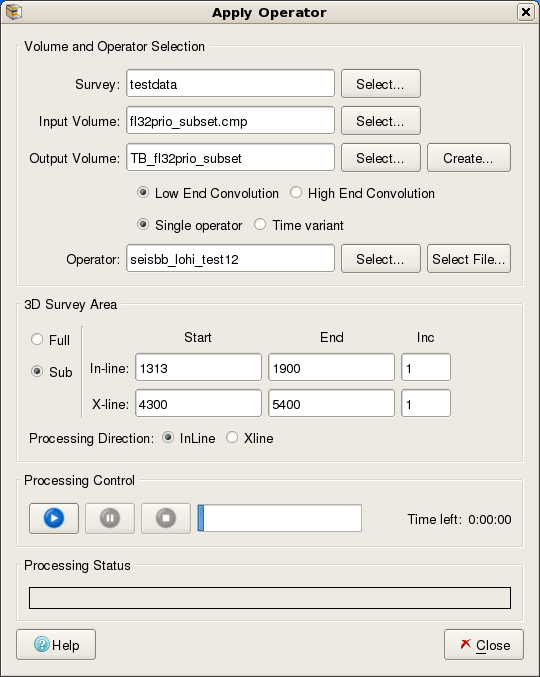 Apply Operator Dialog (OpenWorks connected variant)