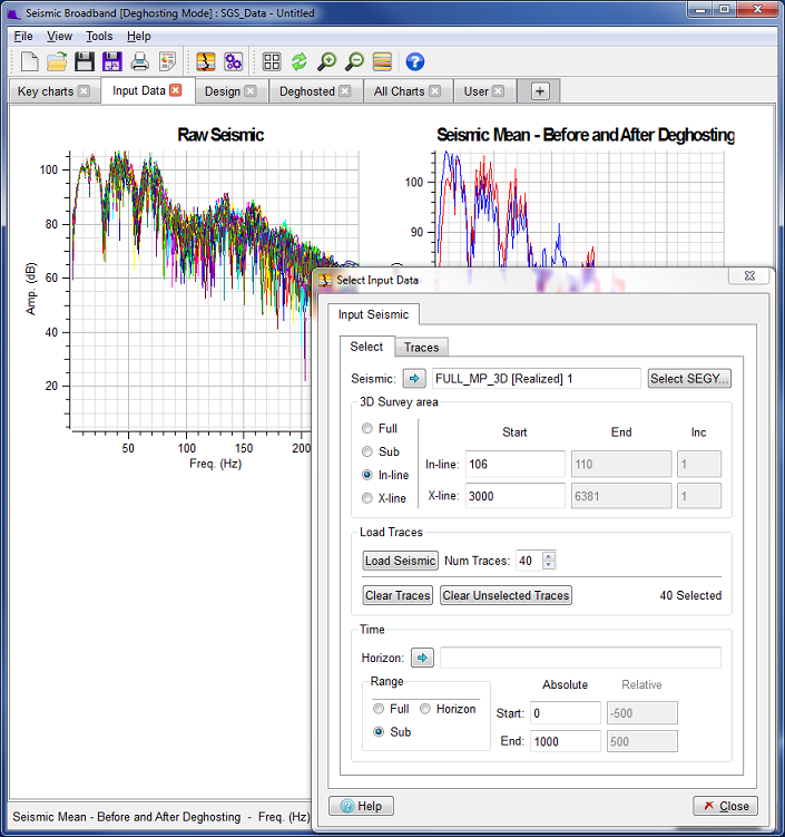 Loading Seismic Data