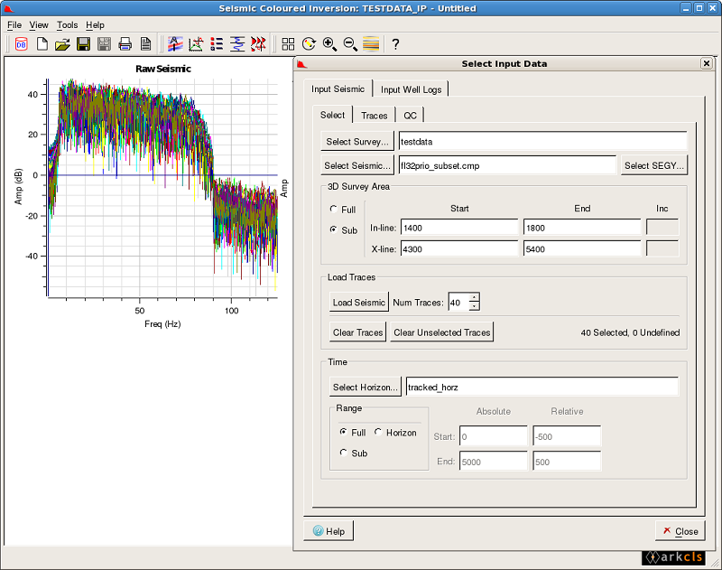 Modifying Seismic Time Range (Full)