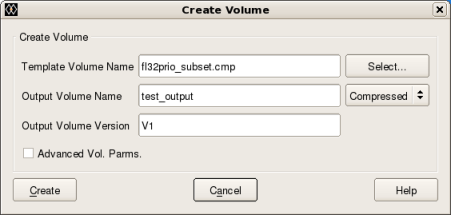 Create New Seismic Volume. 2003.12 (L), R5000 (R)